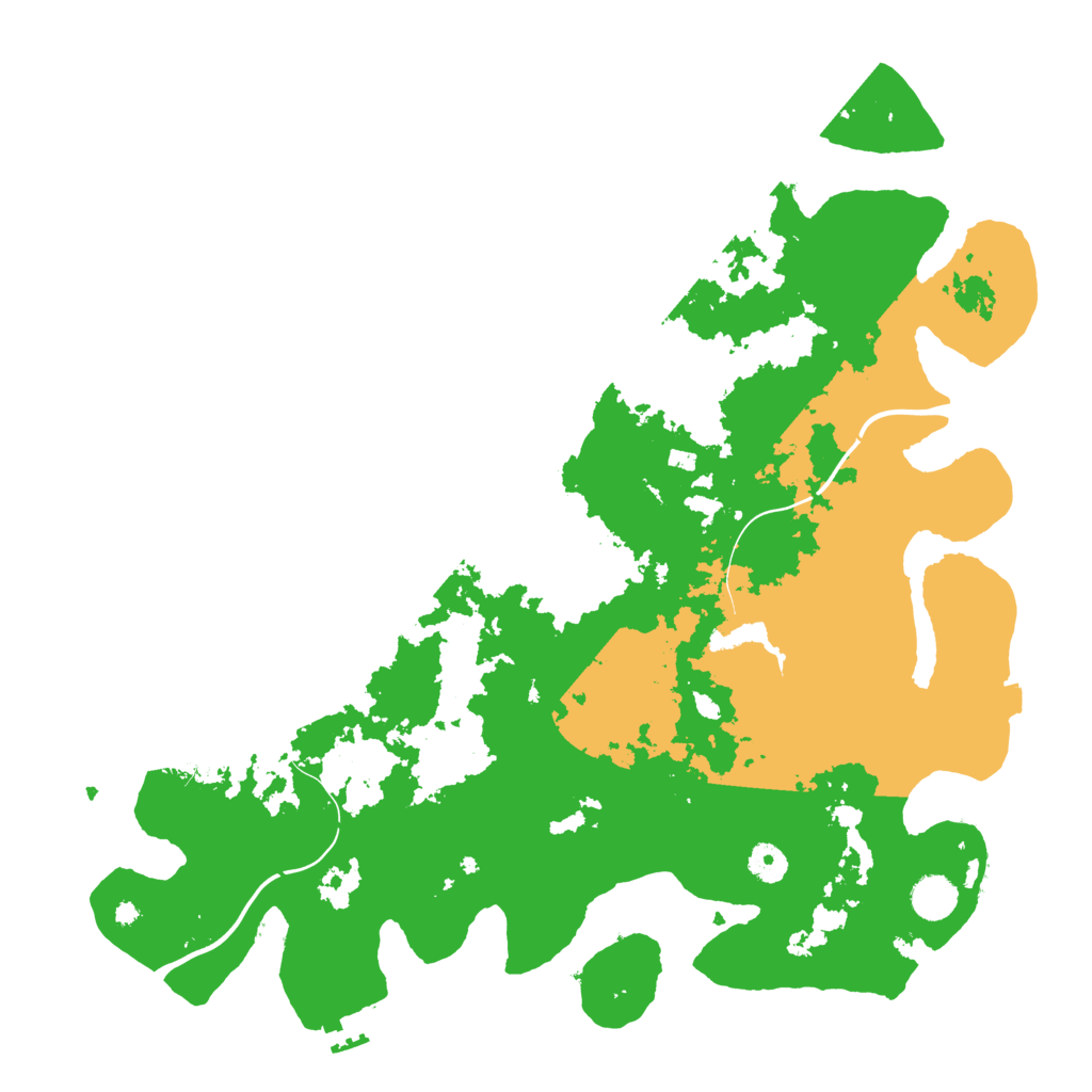 Biome Rust Map: Procedural Map, Size: 4250, Seed: 408991039