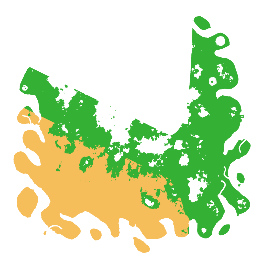 Biome Rust Map: Procedural Map, Size: 4810, Seed: 1340