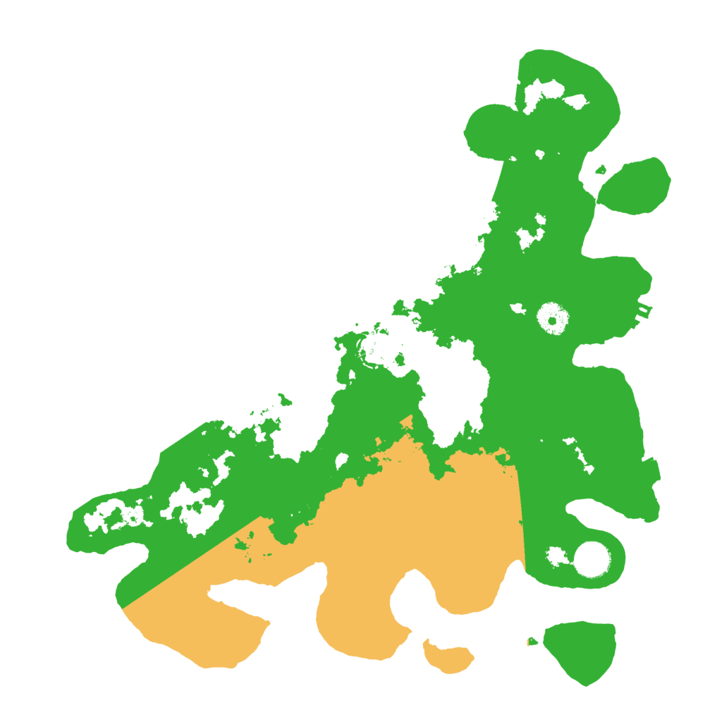 Biome Rust Map: Procedural Map, Size: 3500, Seed: 1175213287
