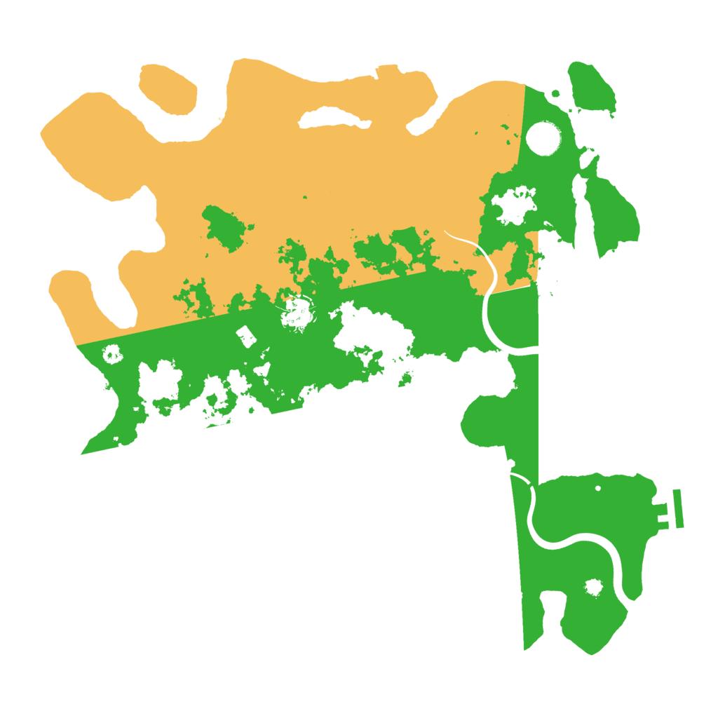 Biome Rust Map: Procedural Map, Size: 3750, Seed: 18991299