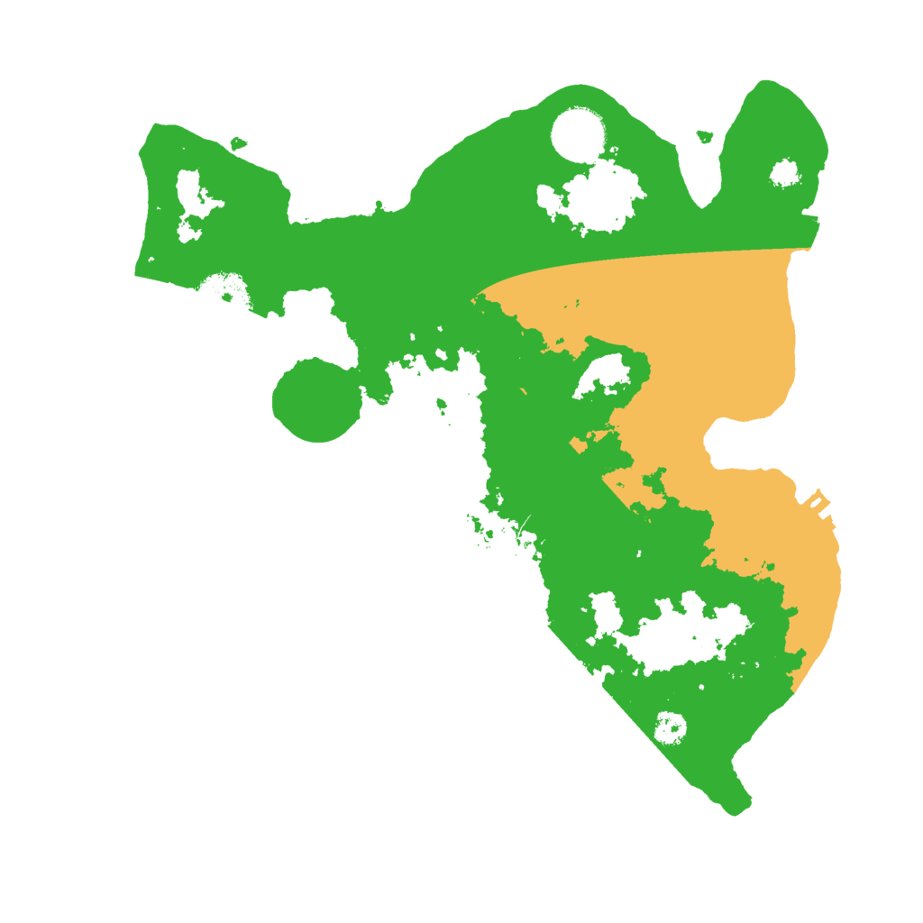 Biome Rust Map: Procedural Map, Size: 3000, Seed: 1450927631