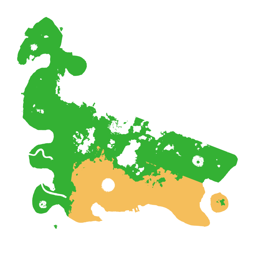 Biome Rust Map: Procedural Map, Size: 3400, Seed: 436966446