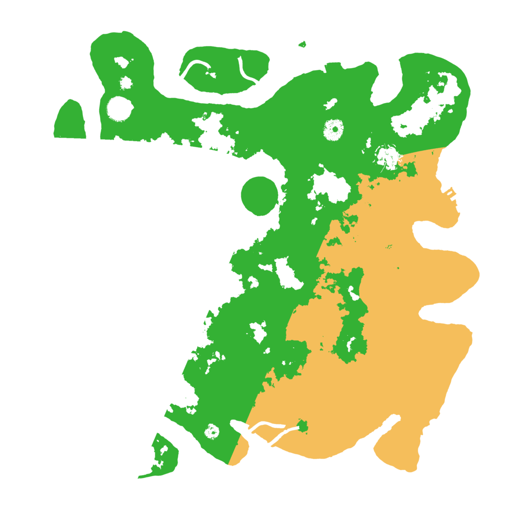 Biome Rust Map: Procedural Map, Size: 3700, Seed: 706830756