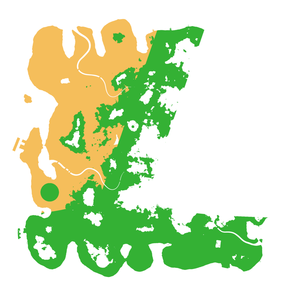 Biome Rust Map: Procedural Map, Size: 4250, Seed: 26085289