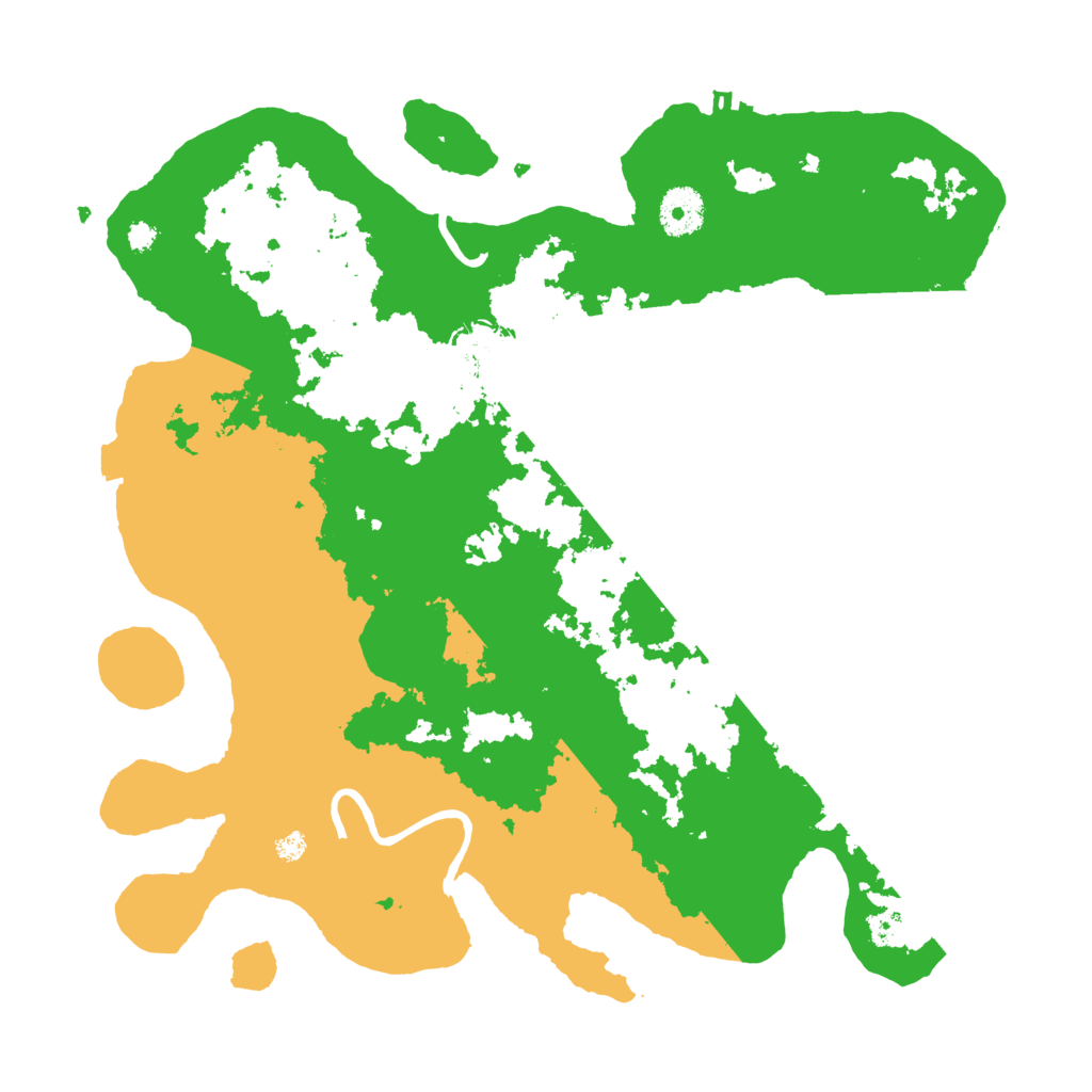 Biome Rust Map: Procedural Map, Size: 3500, Seed: 832404130