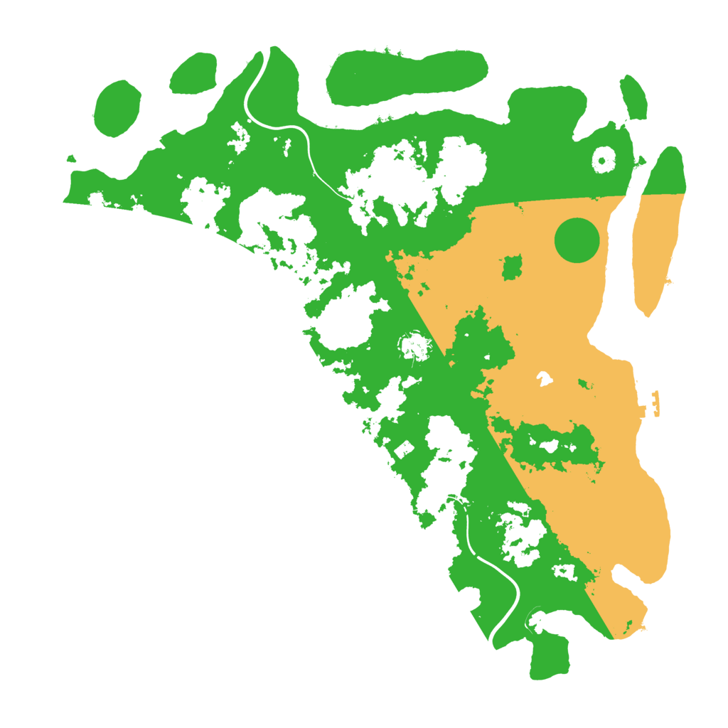 Biome Rust Map: Procedural Map, Size: 4250, Seed: 20406902