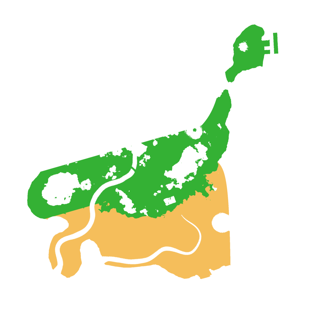 Biome Rust Map: Procedural Map, Size: 3000, Seed: 1109386730