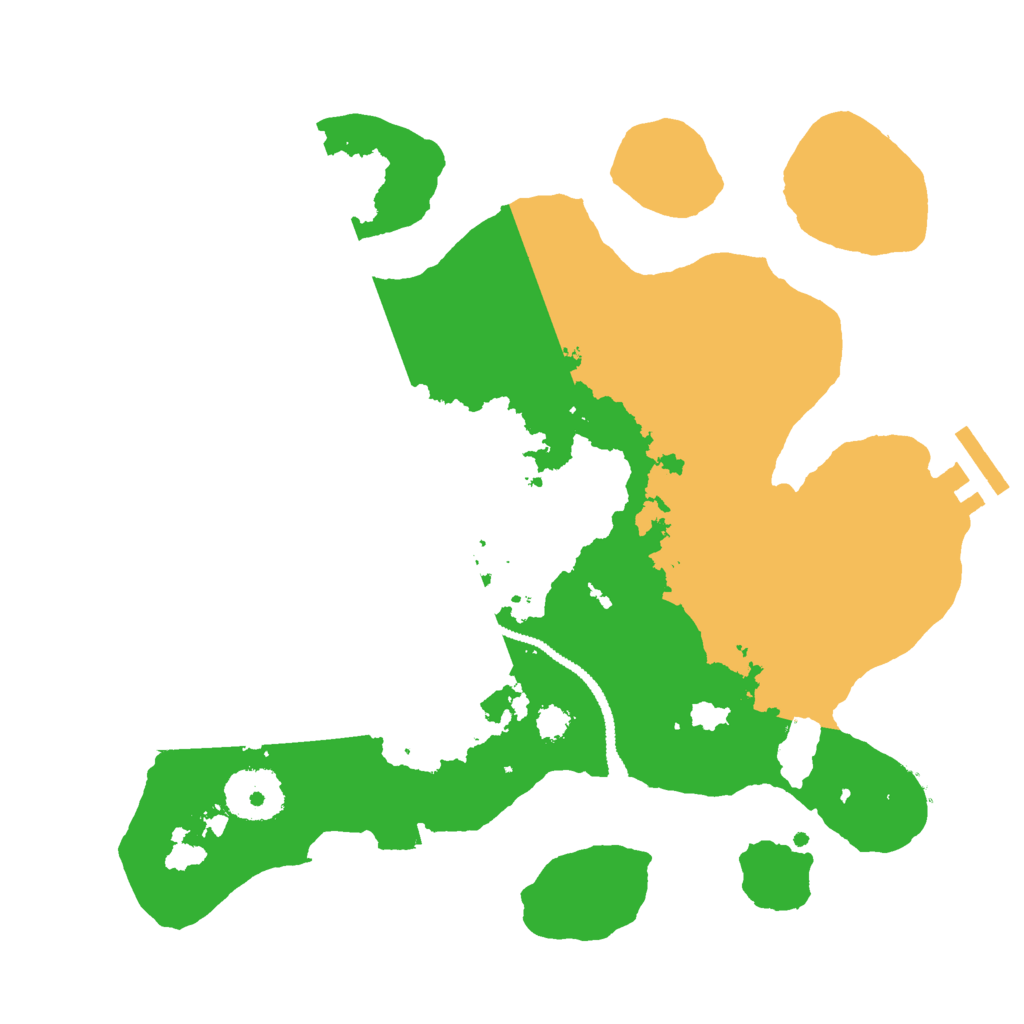 Biome Rust Map: Procedural Map, Size: 2750, Seed: 1037642495