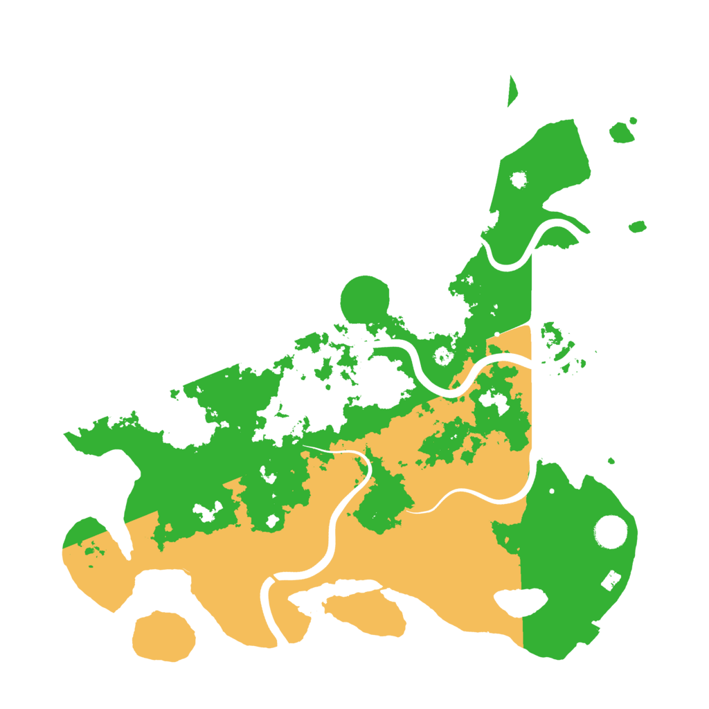 Biome Rust Map: Procedural Map, Size: 3900, Seed: 52986782