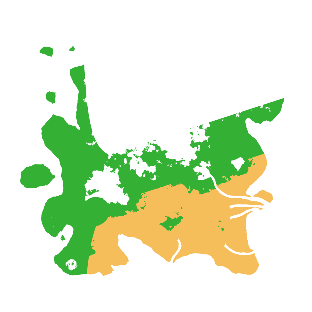 Biome Rust Map: Procedural Map, Size: 3000, Seed: 767482848