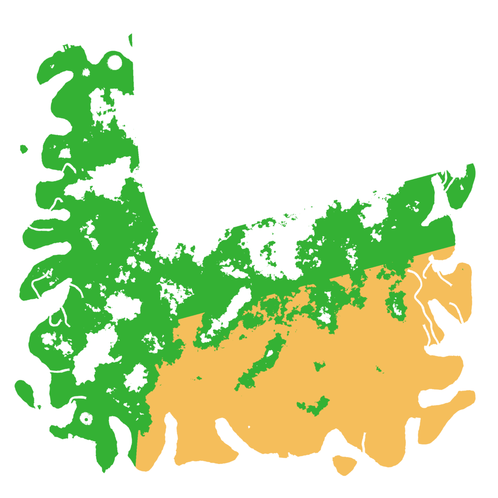 Biome Rust Map: Procedural Map, Size: 6000, Seed: 257574