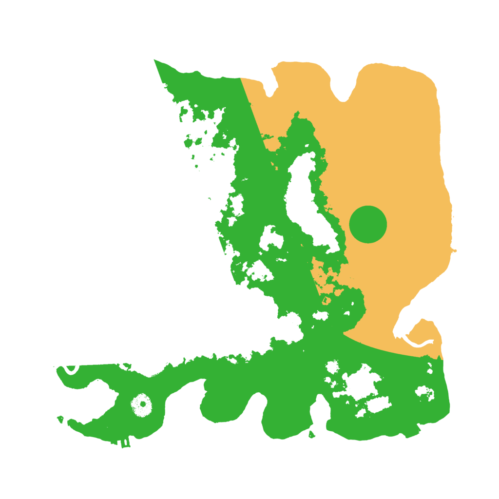 Biome Rust Map: Procedural Map, Size: 3500, Seed: 1426029835