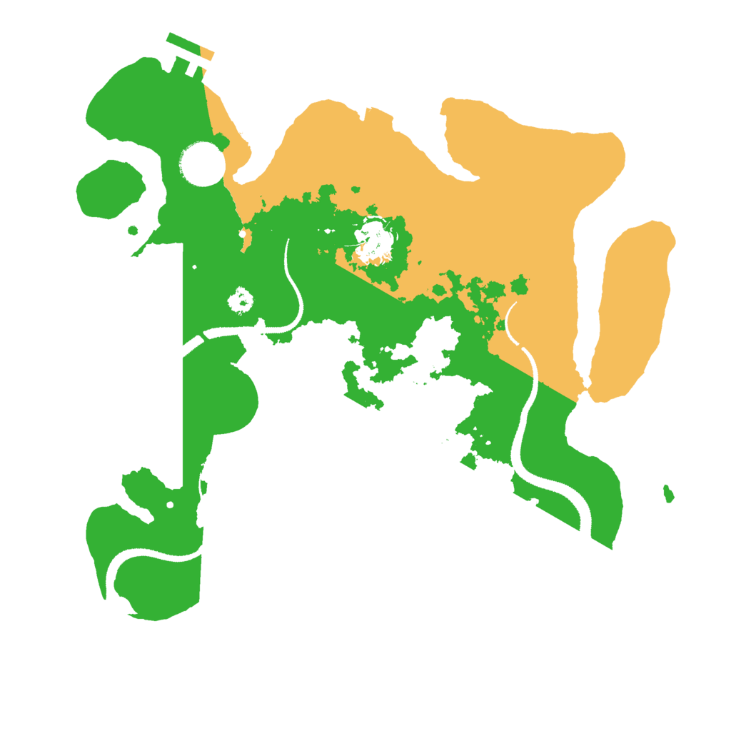 Biome Rust Map: Procedural Map, Size: 3000, Seed: 1573135631