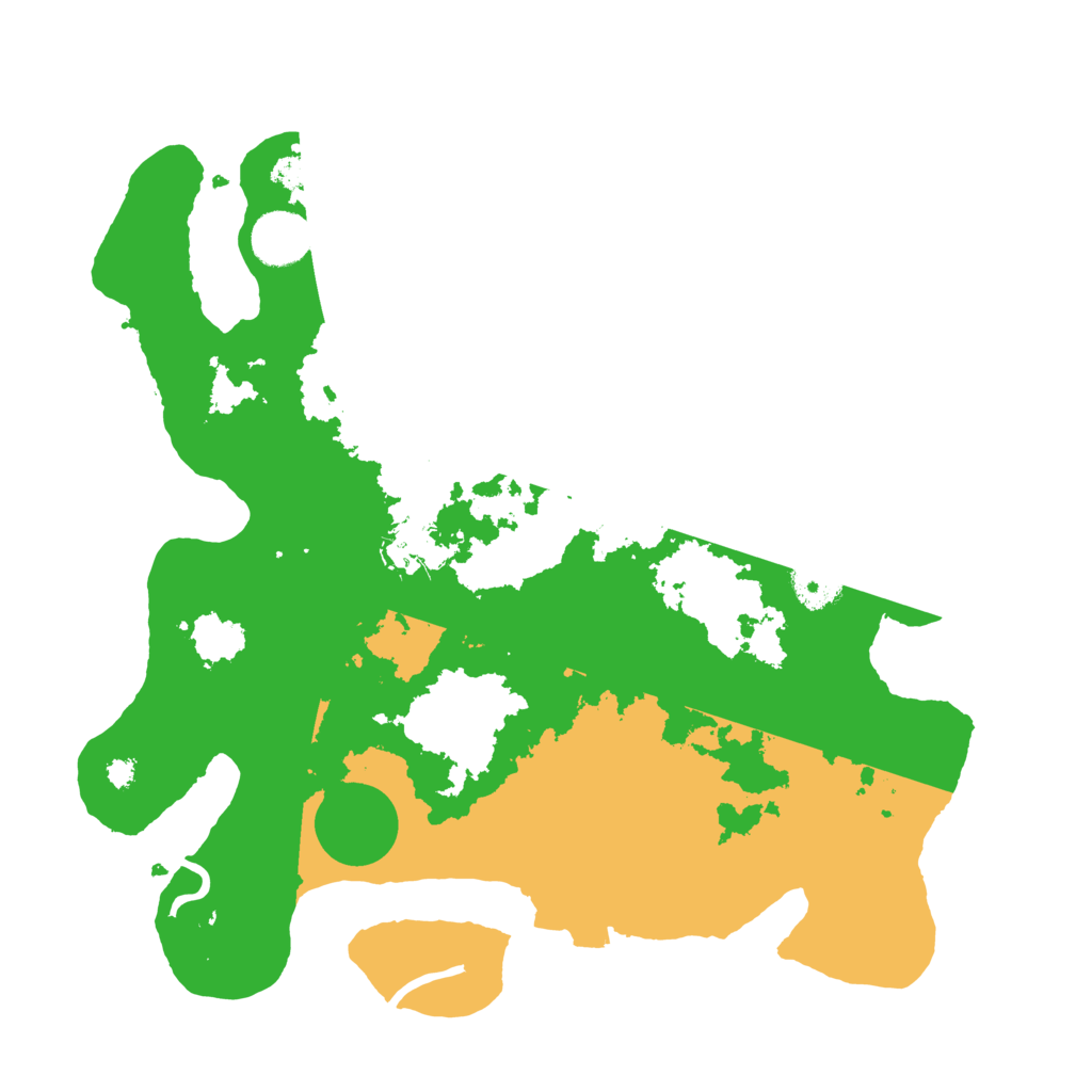 Biome Rust Map: Procedural Map, Size: 3500, Seed: 720594585