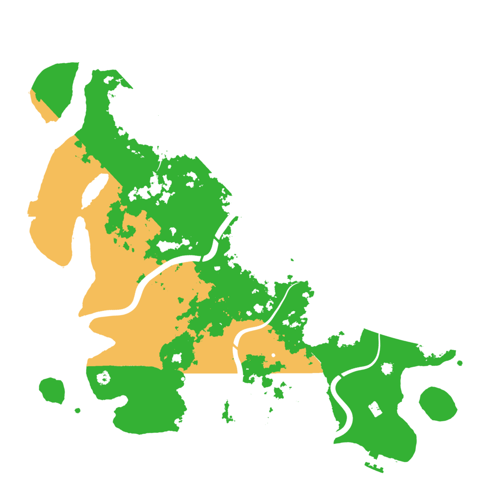 Biome Rust Map: Procedural Map, Size: 3750, Seed: 798372683