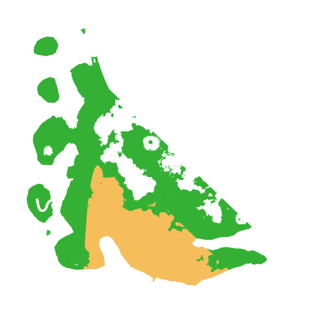 Biome Rust Map: Procedural Map, Size: 3000, Seed: 1215210813