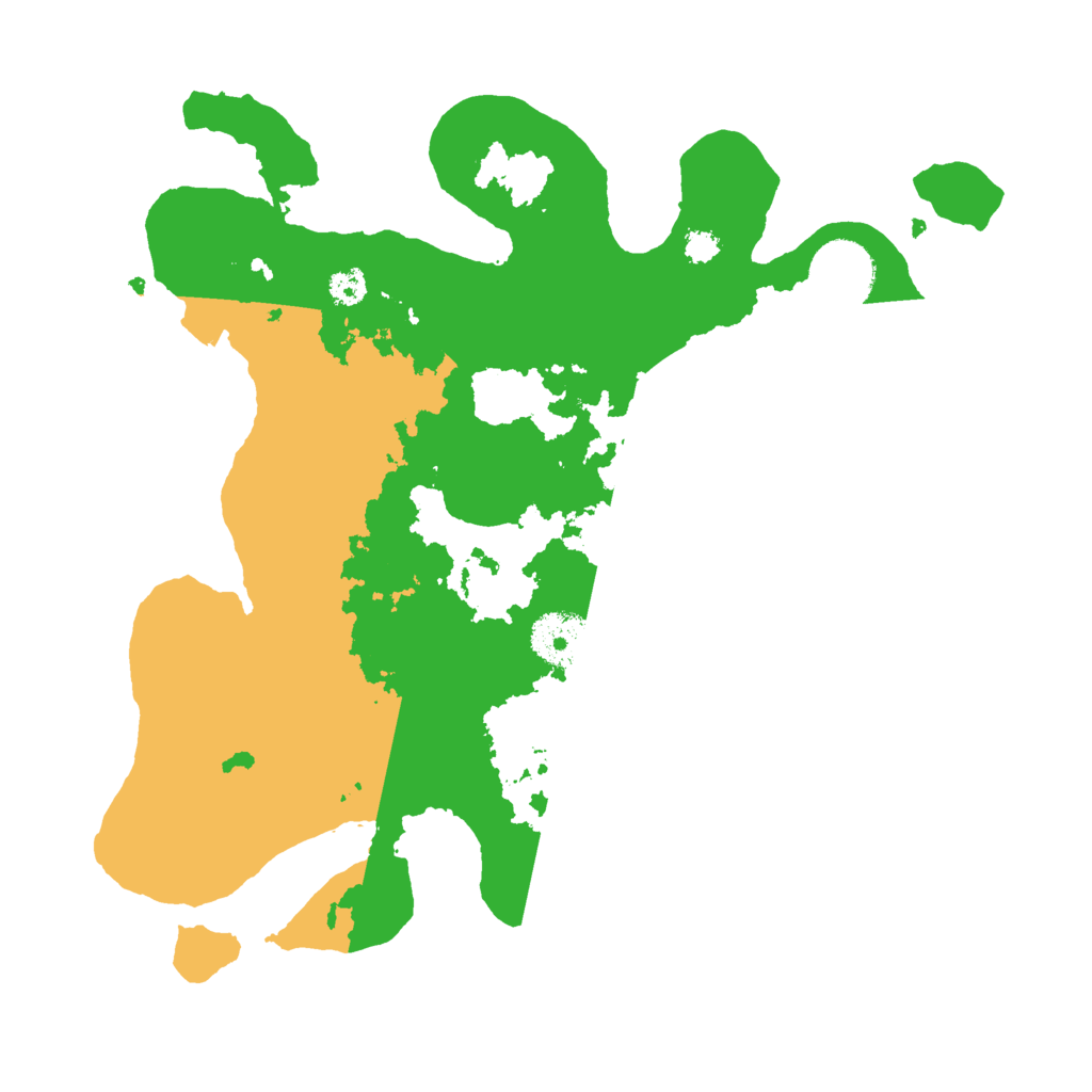 Biome Rust Map: Procedural Map, Size: 3000, Seed: 69215