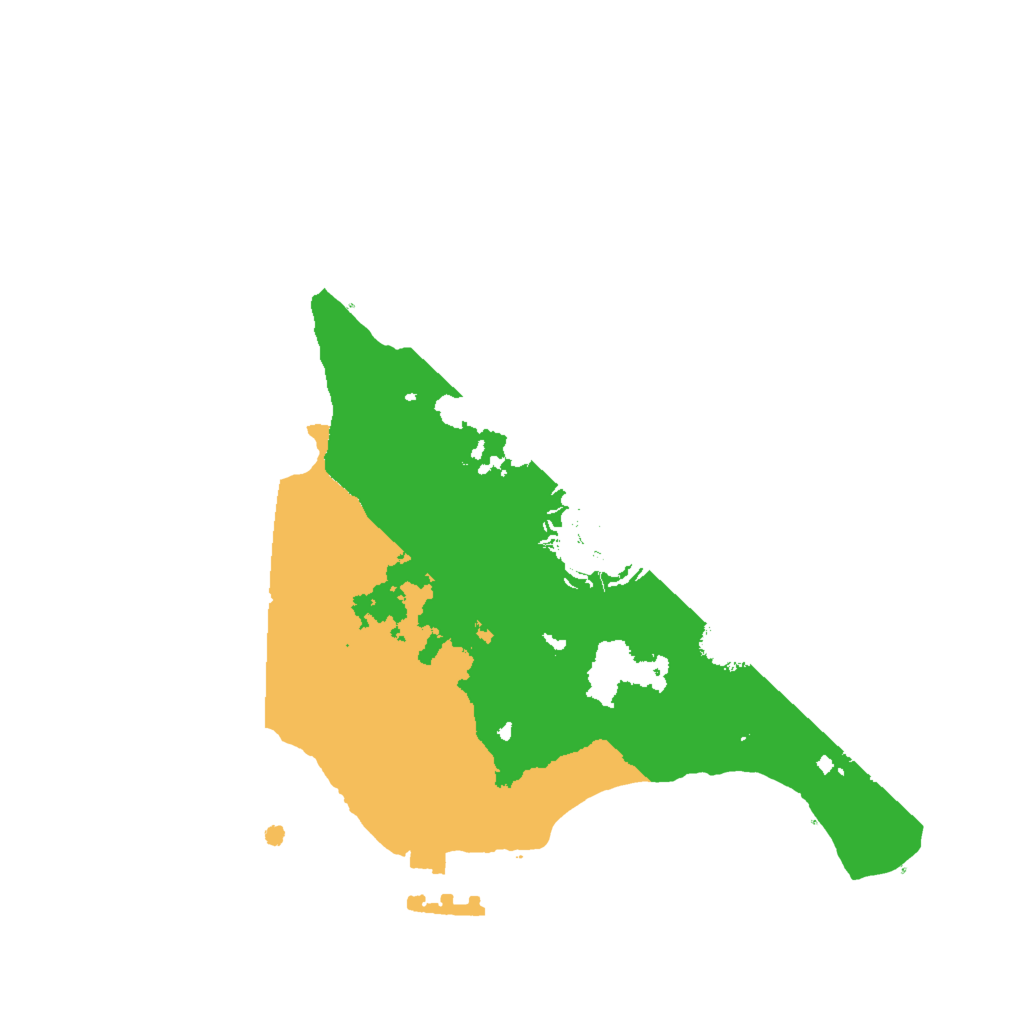 Biome Rust Map: Procedural Map, Size: 2000, Seed: 655343