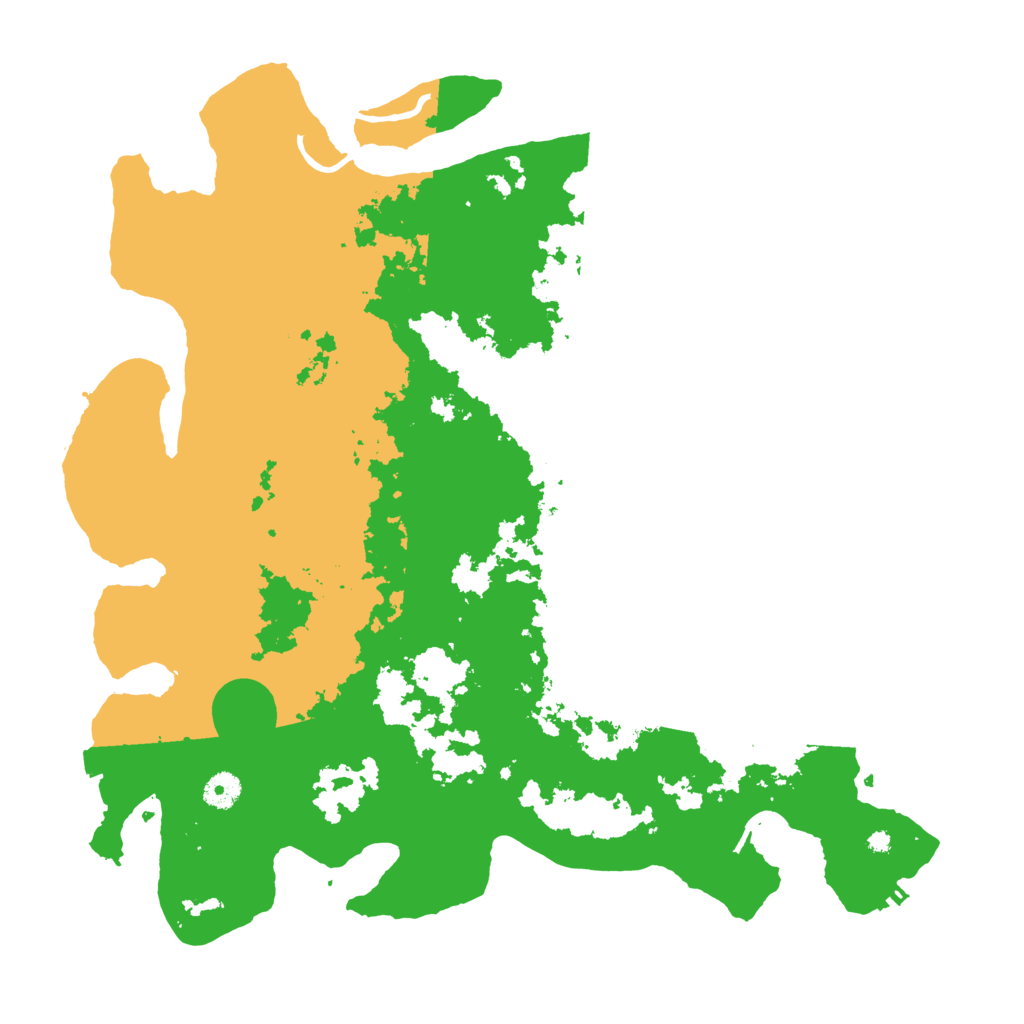 Biome Rust Map: Procedural Map, Size: 4250, Seed: 6661774