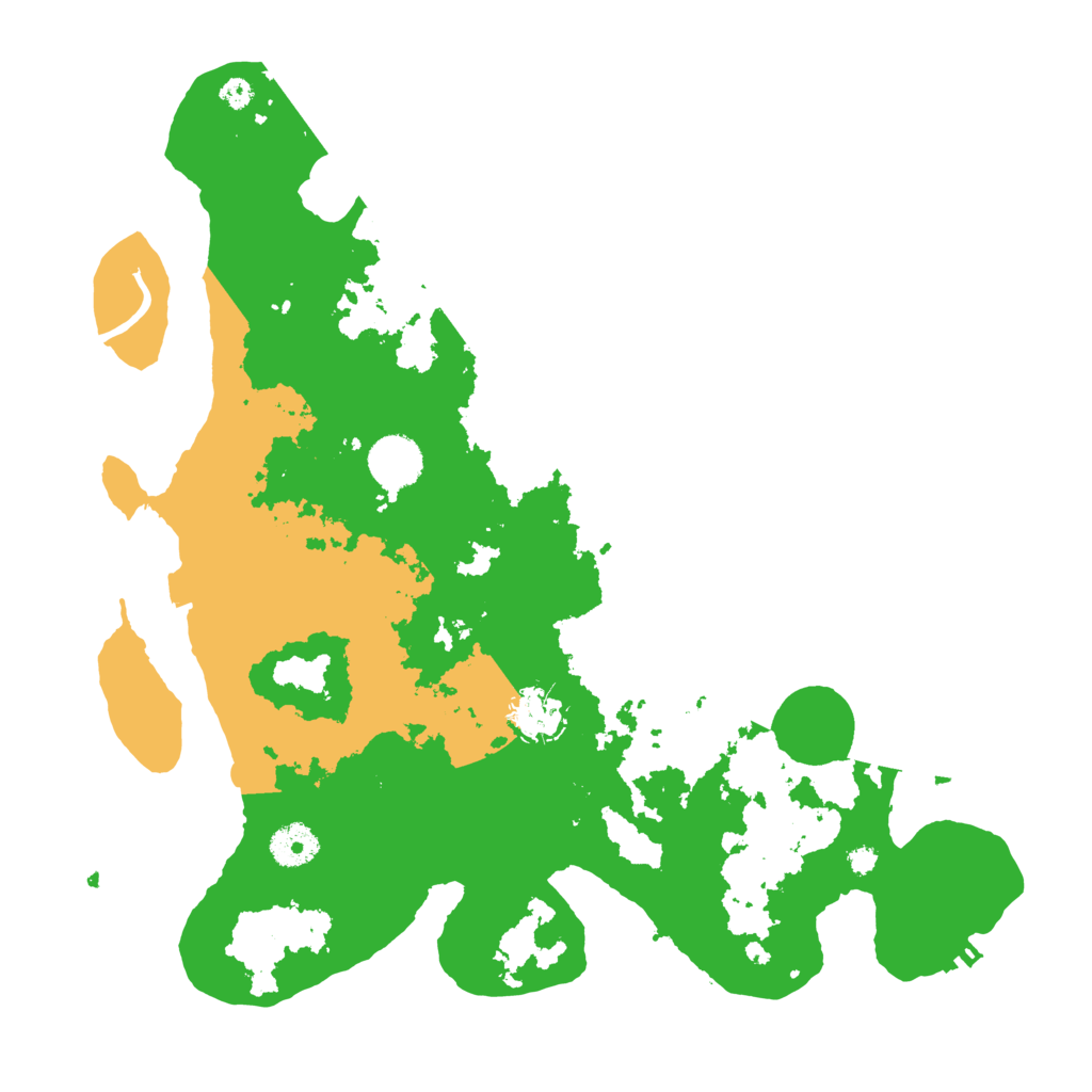 Biome Rust Map: Procedural Map, Size: 3650, Seed: 99010721