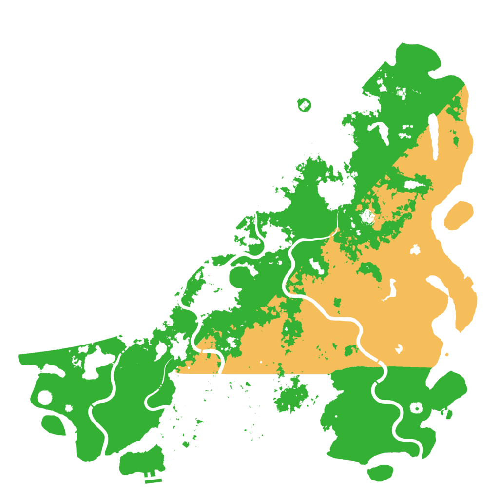 Biome Rust Map: Procedural Map, Size: 6000, Seed: 354