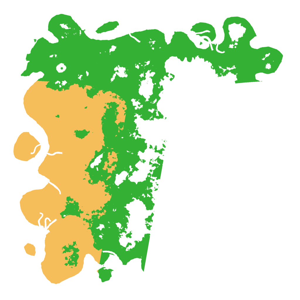Biome Rust Map: Procedural Map, Size: 5000, Seed: 35314631