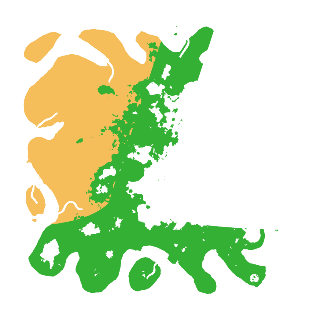 Biome Rust Map: Procedural Map, Size: 3750, Seed: 364486609