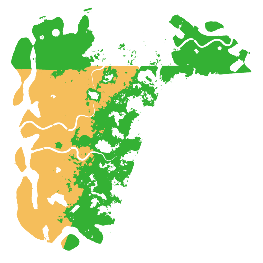 Biome Rust Map: Procedural Map, Size: 6000, Seed: 177