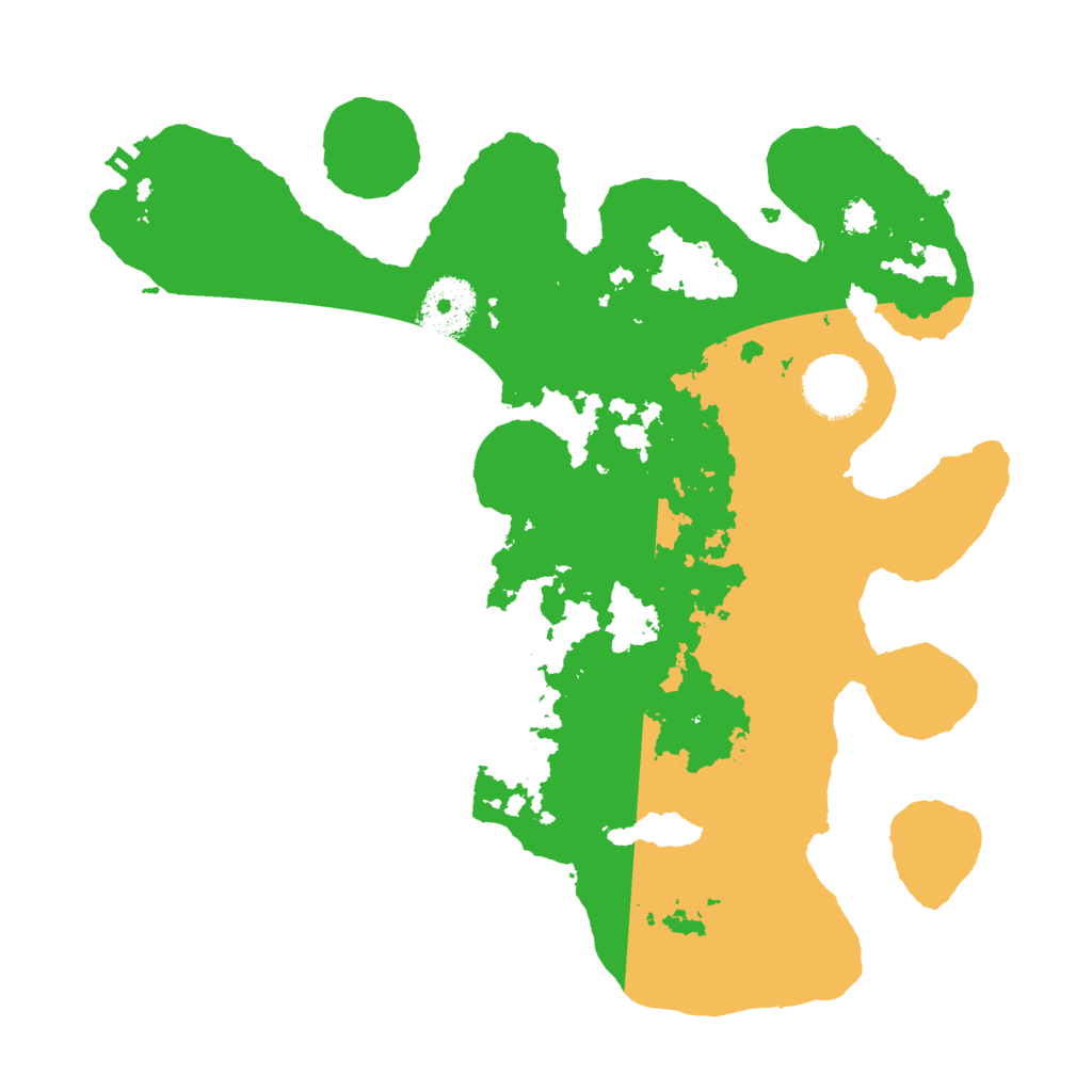 Biome Rust Map: Procedural Map, Size: 3000, Seed: 2043725151