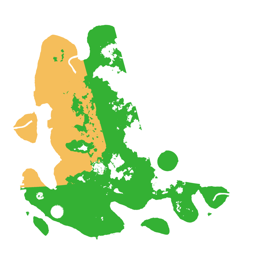 Biome Rust Map: Procedural Map, Size: 3500, Seed: 1783917139