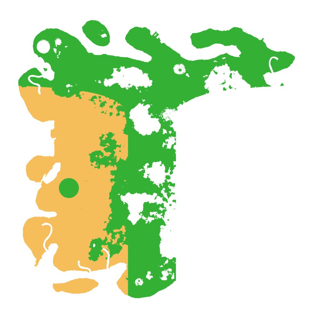 Biome Rust Map: Procedural Map, Size: 4250, Seed: 1111599110