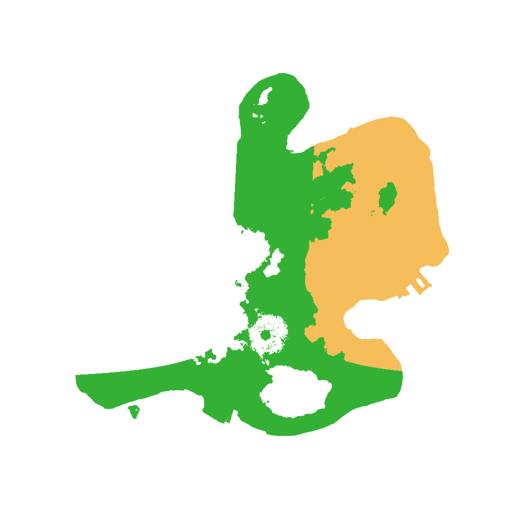 Biome Rust Map: Procedural Map, Size: 2000, Seed: 1108030902