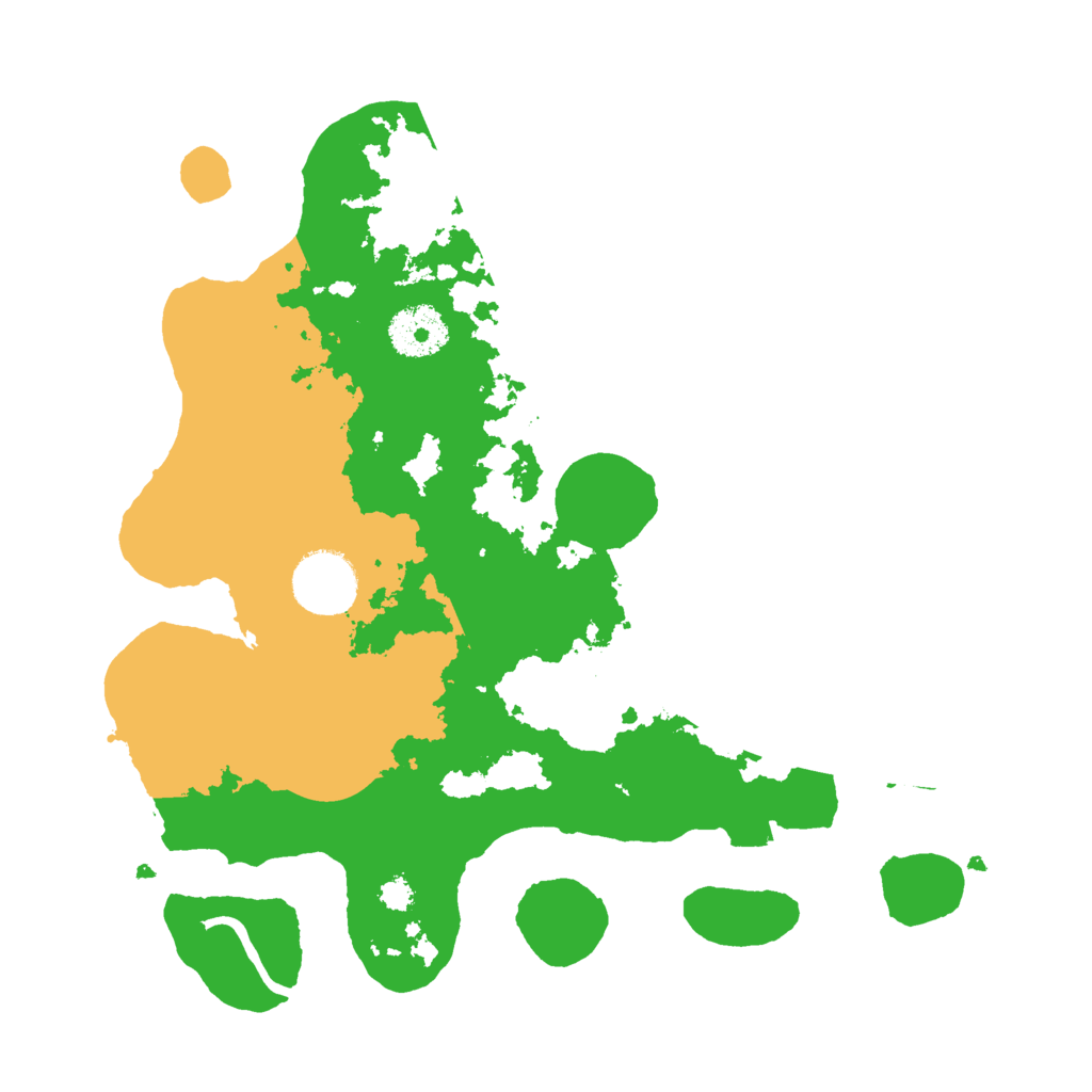 Biome Rust Map: Procedural Map, Size: 3000, Seed: 1229074742