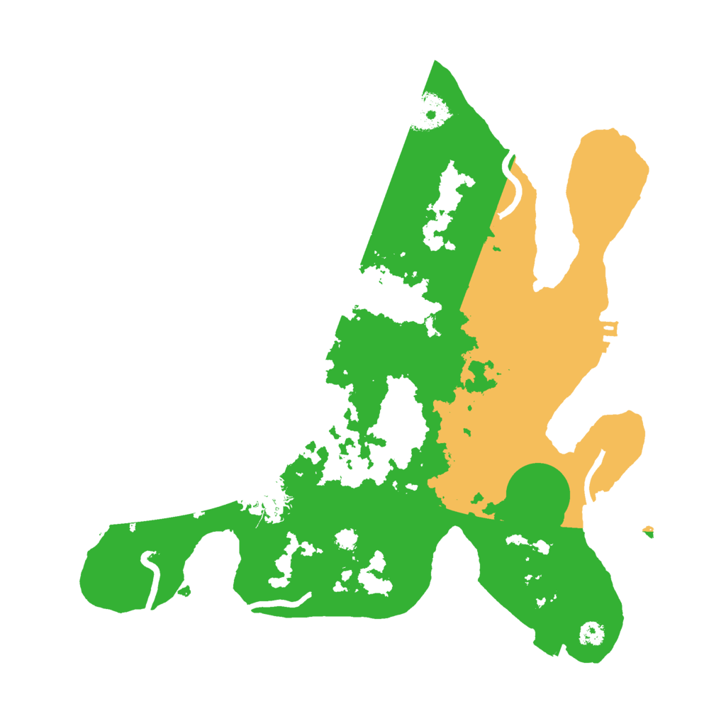 Biome Rust Map: Procedural Map, Size: 3000, Seed: 901150320