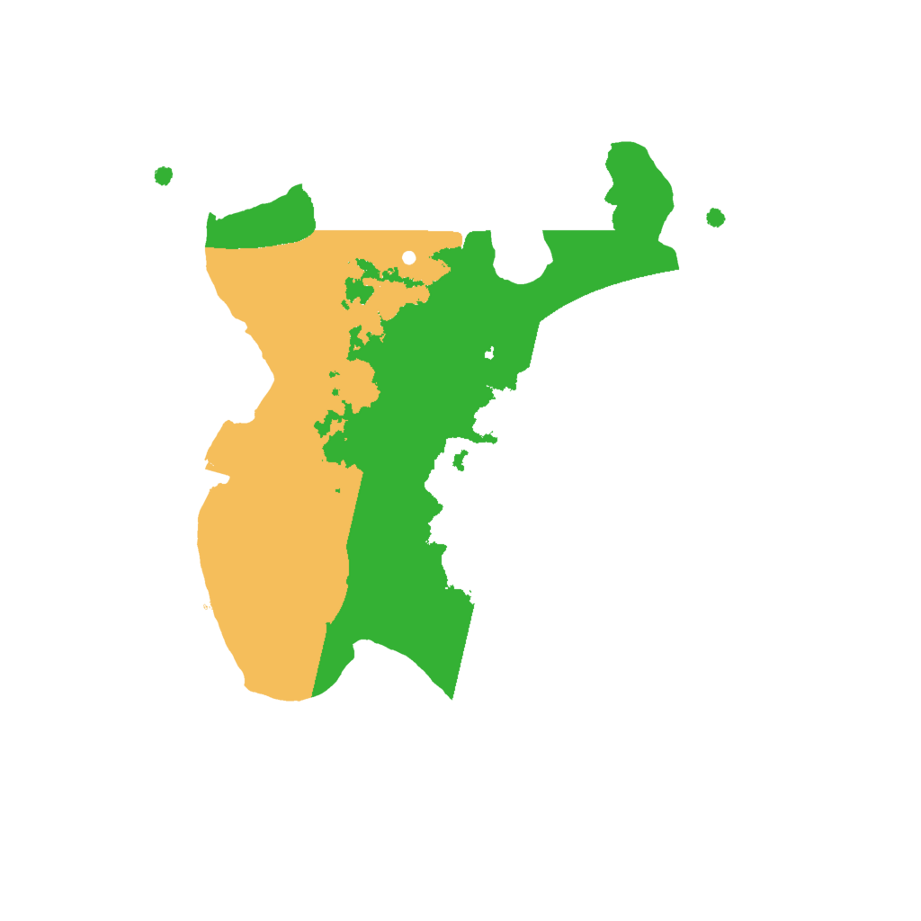 Biome Rust Map: Procedural Map, Size: 2000, Seed: 324535