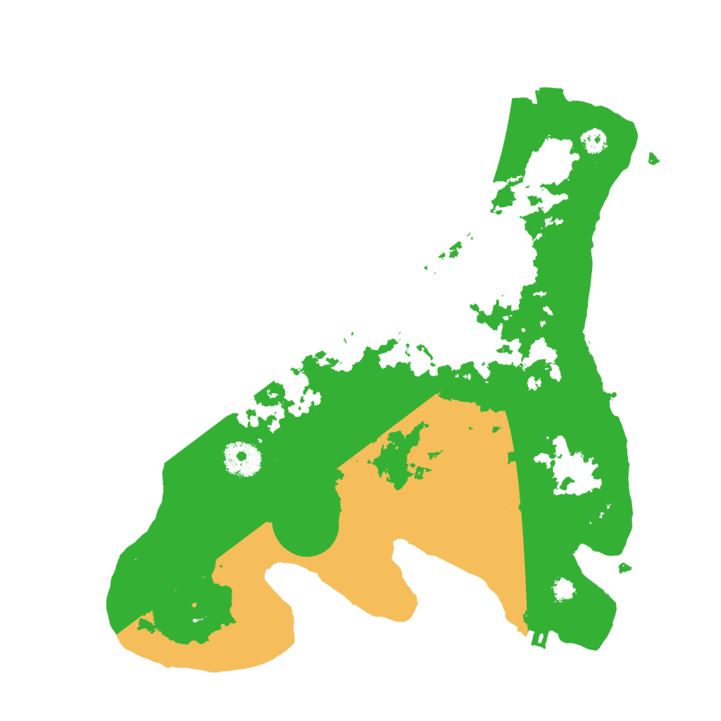 Biome Rust Map: Procedural Map, Size: 3000, Seed: 4860725