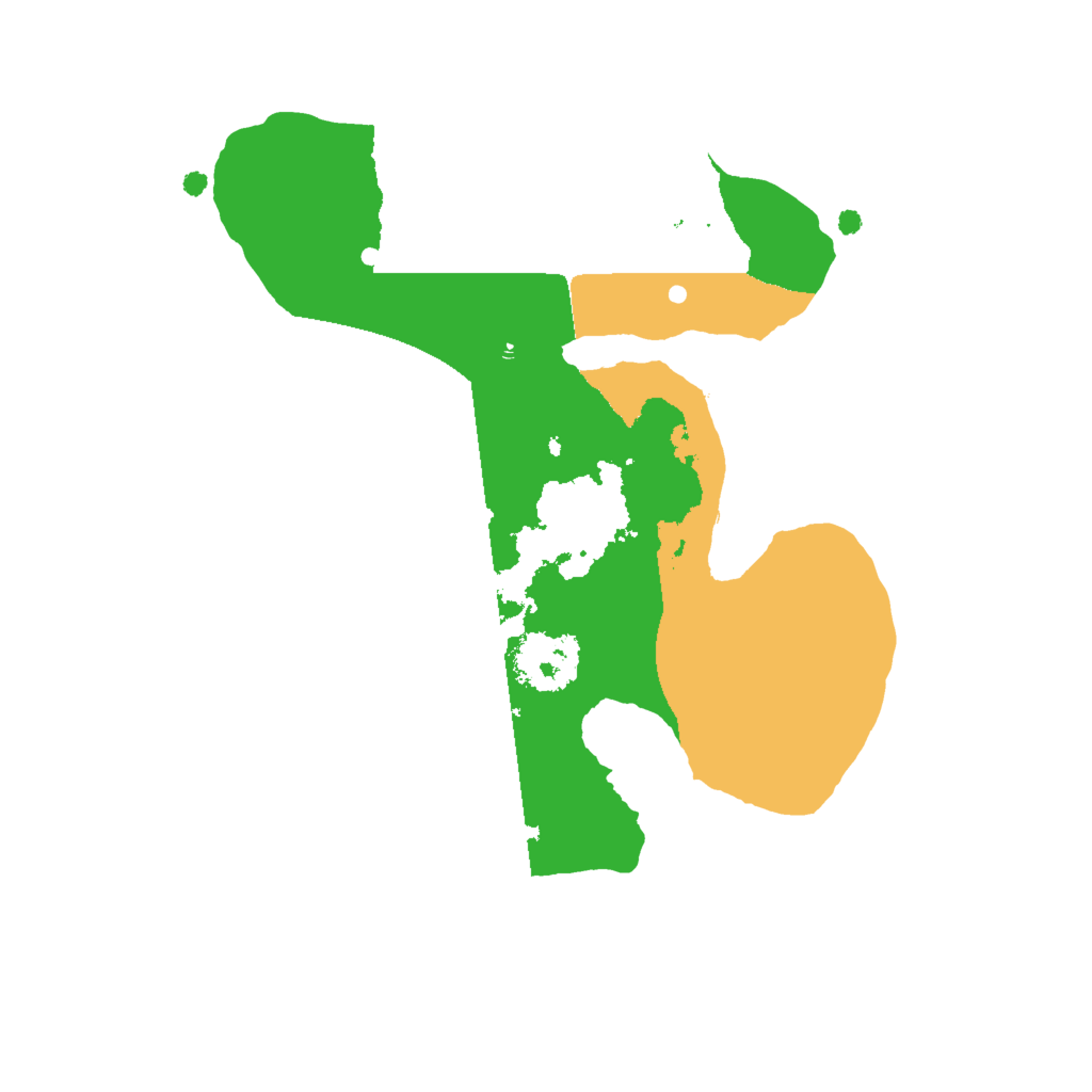 Biome Rust Map: Procedural Map, Size: 1800, Seed: 2119924720