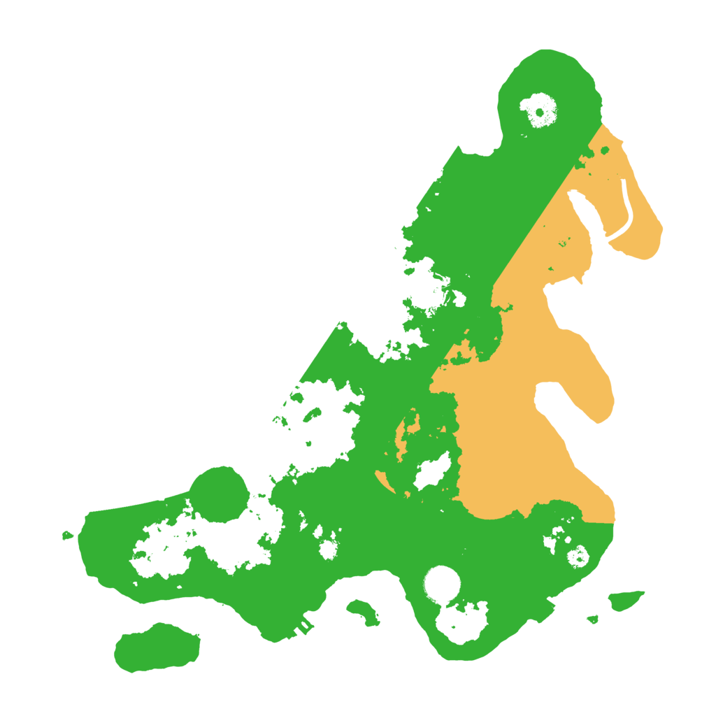 Biome Rust Map: Procedural Map, Size: 3450, Seed: 62594814