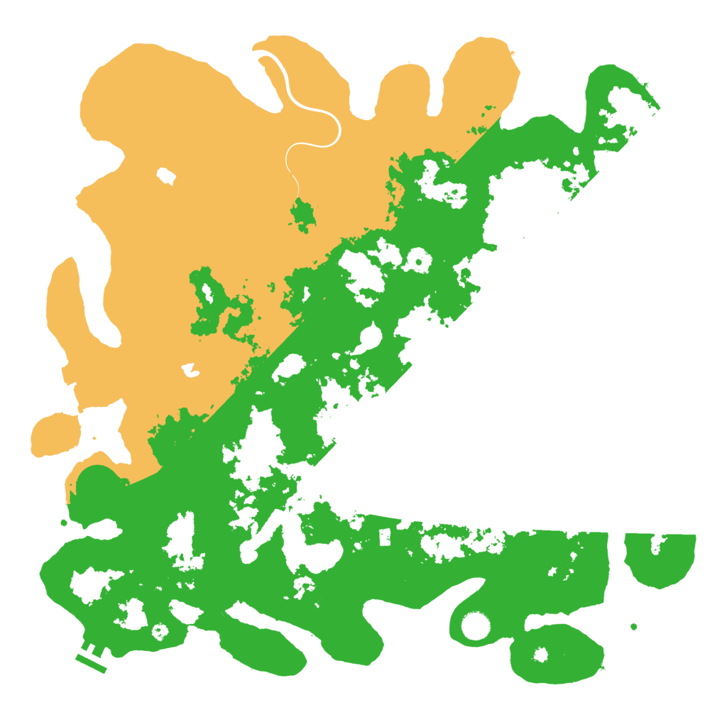 Biome Rust Map: Procedural Map, Size: 4500, Seed: 1276494043