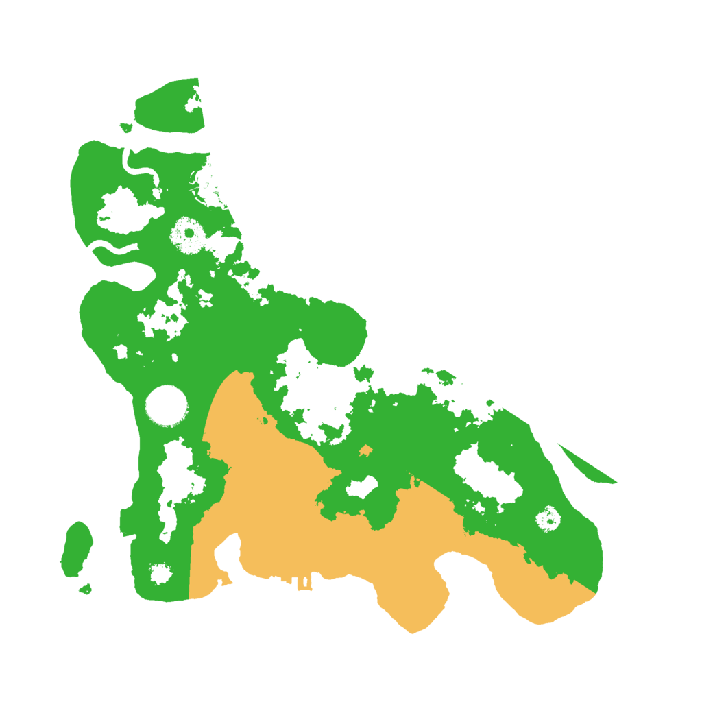 Biome Rust Map: Procedural Map, Size: 3000, Seed: 17778