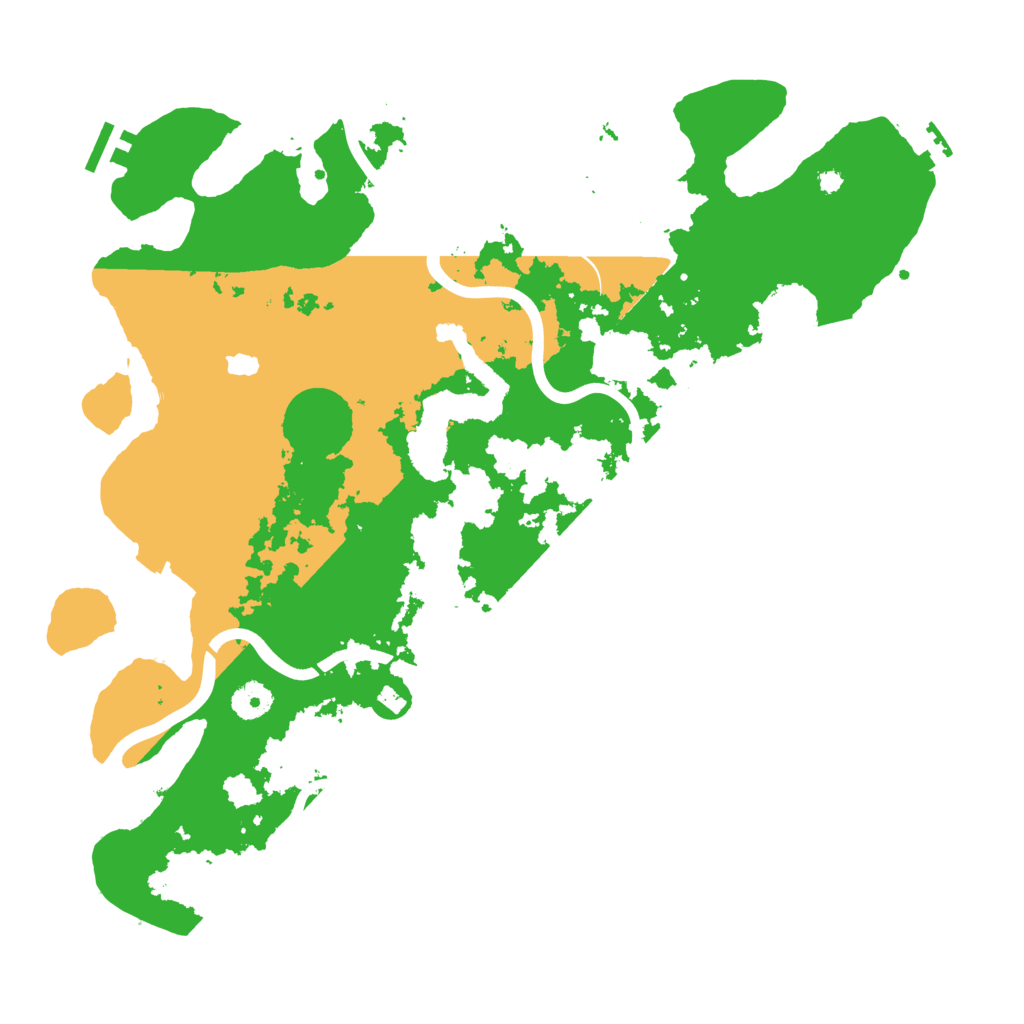 Biome Rust Map: Procedural Map, Size: 4000, Seed: 3850