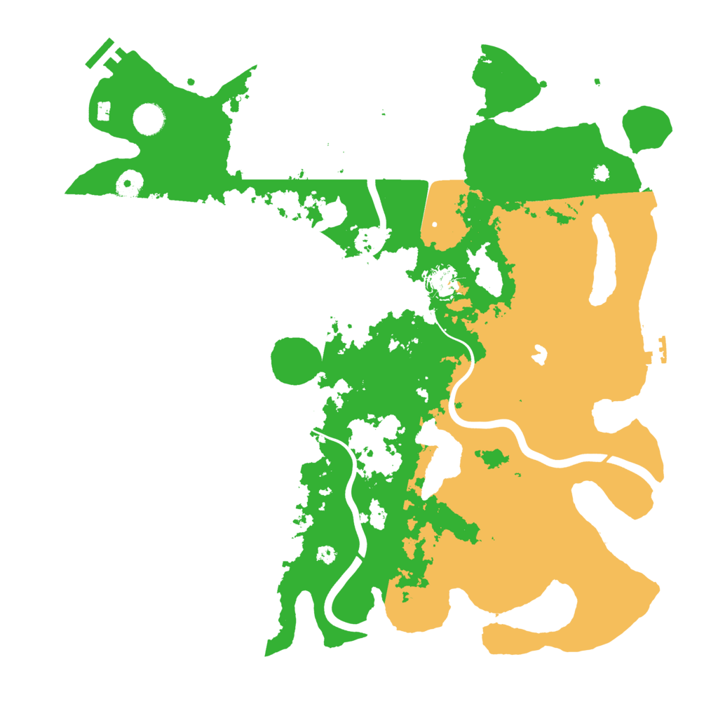 Biome Rust Map: Procedural Map, Size: 4000, Seed: 407973638