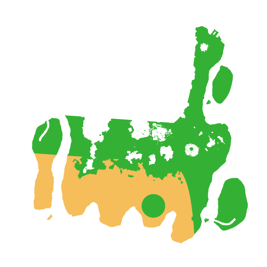 Biome Rust Map: Procedural Map, Size: 3000, Seed: 535378800