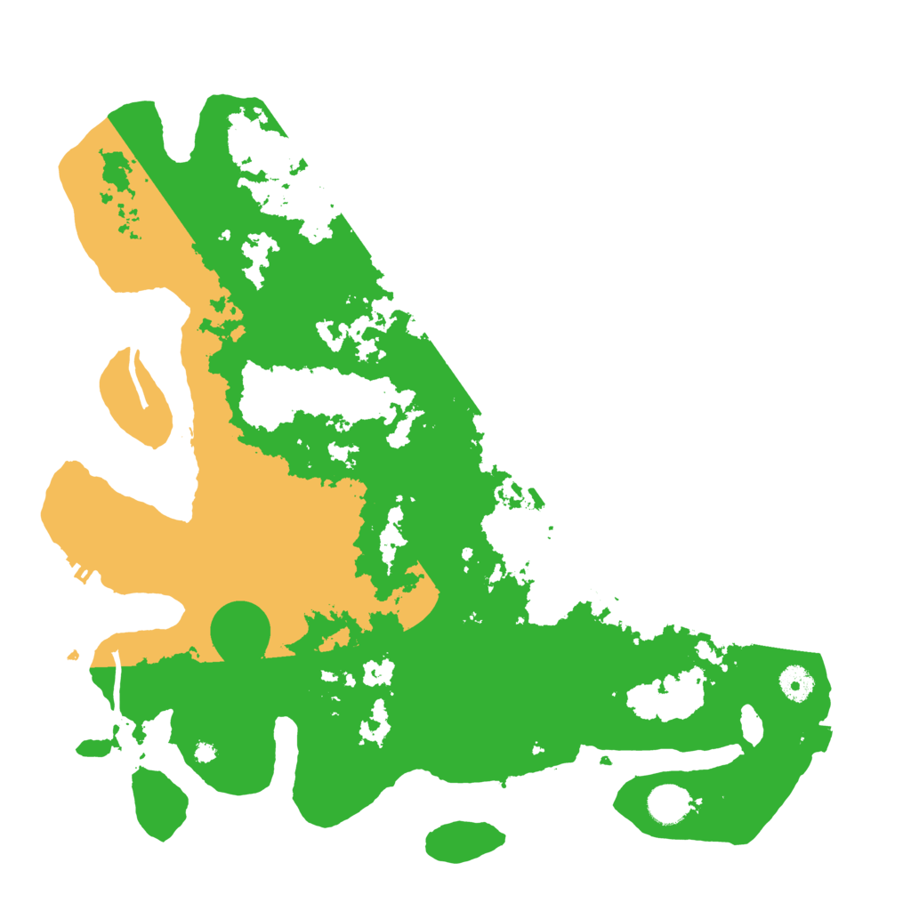 Biome Rust Map: Procedural Map, Size: 4000, Seed: 135836