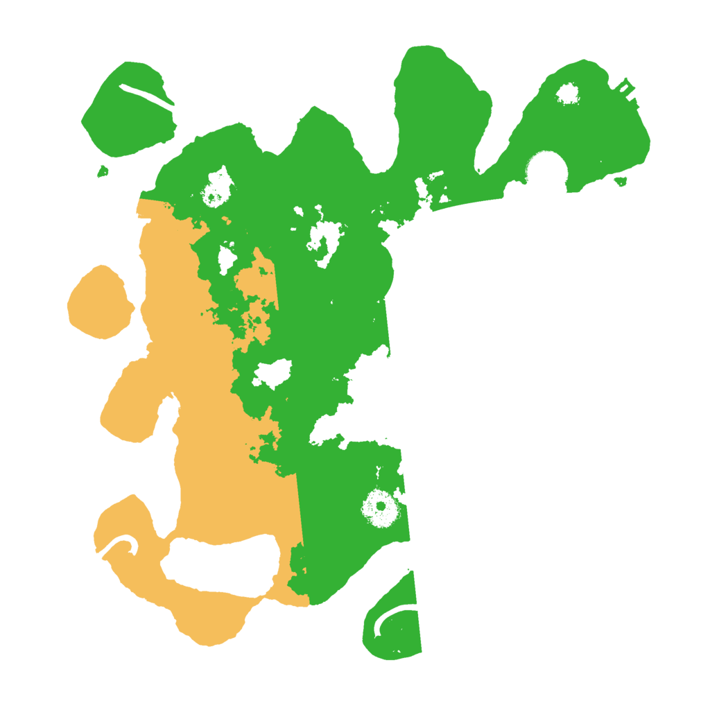 Biome Rust Map: Procedural Map, Size: 3000, Seed: 91697