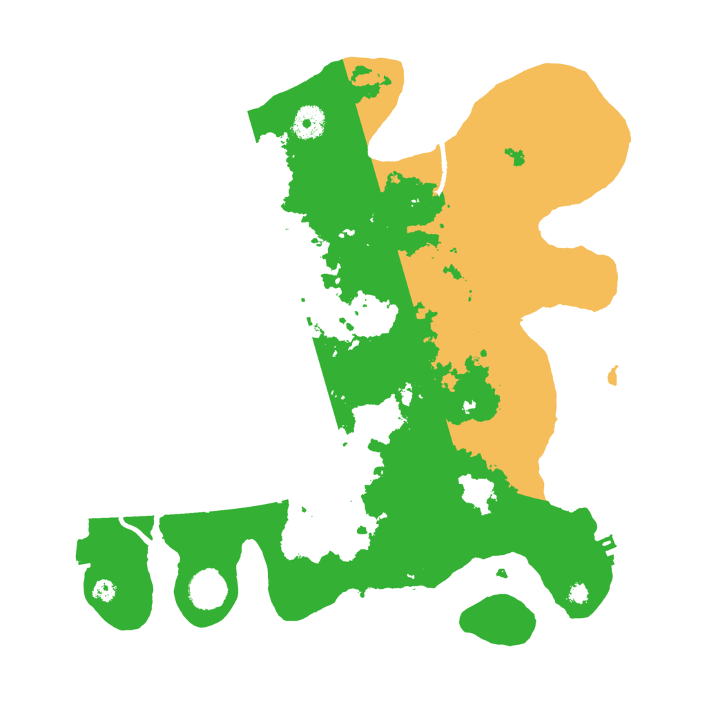 Biome Rust Map: Procedural Map, Size: 3250, Seed: 225219415