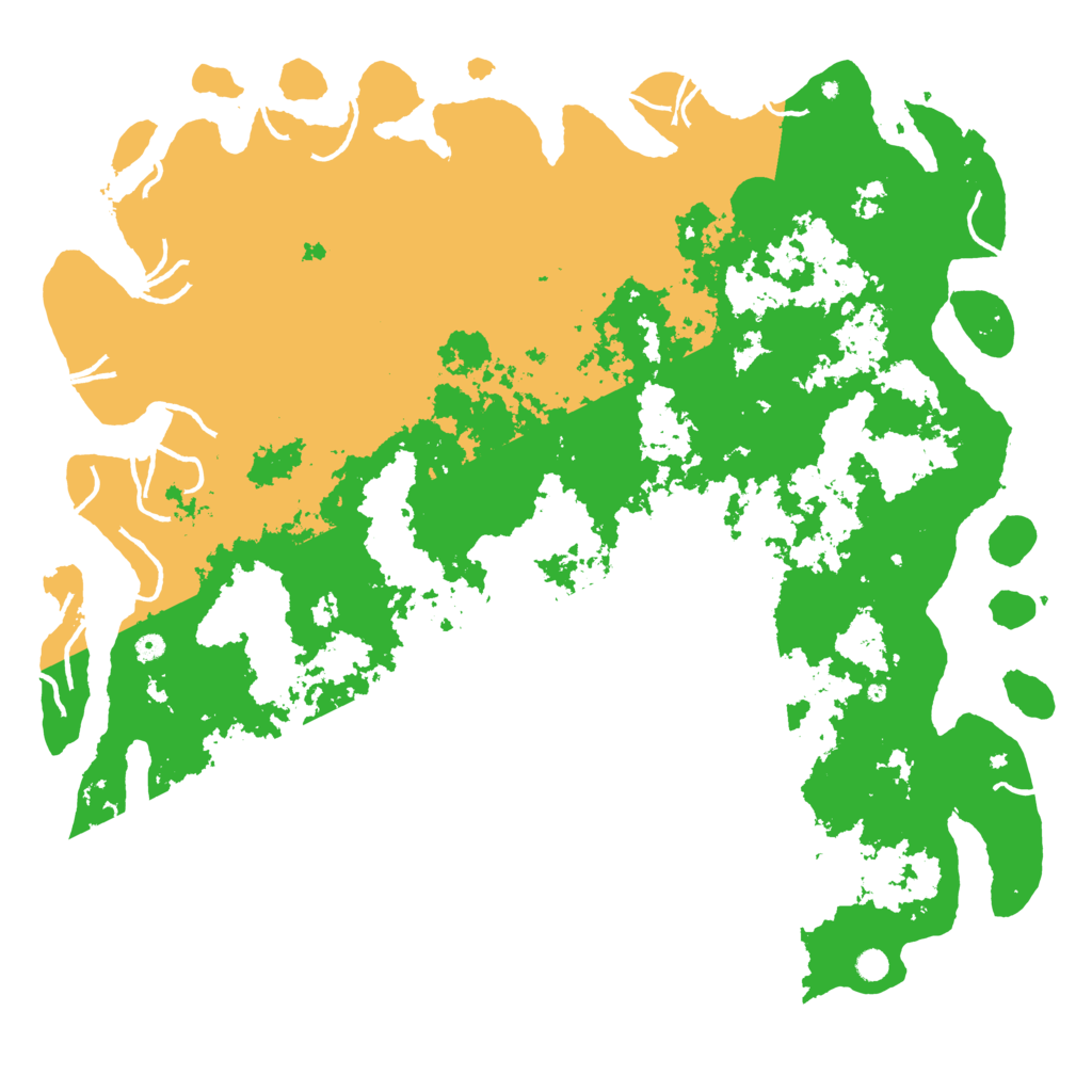 Biome Rust Map: Procedural Map, Size: 6000, Seed: 777444
