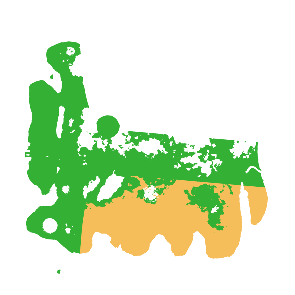 Biome Rust Map: Procedural Map, Size: 3500, Seed: 426704053