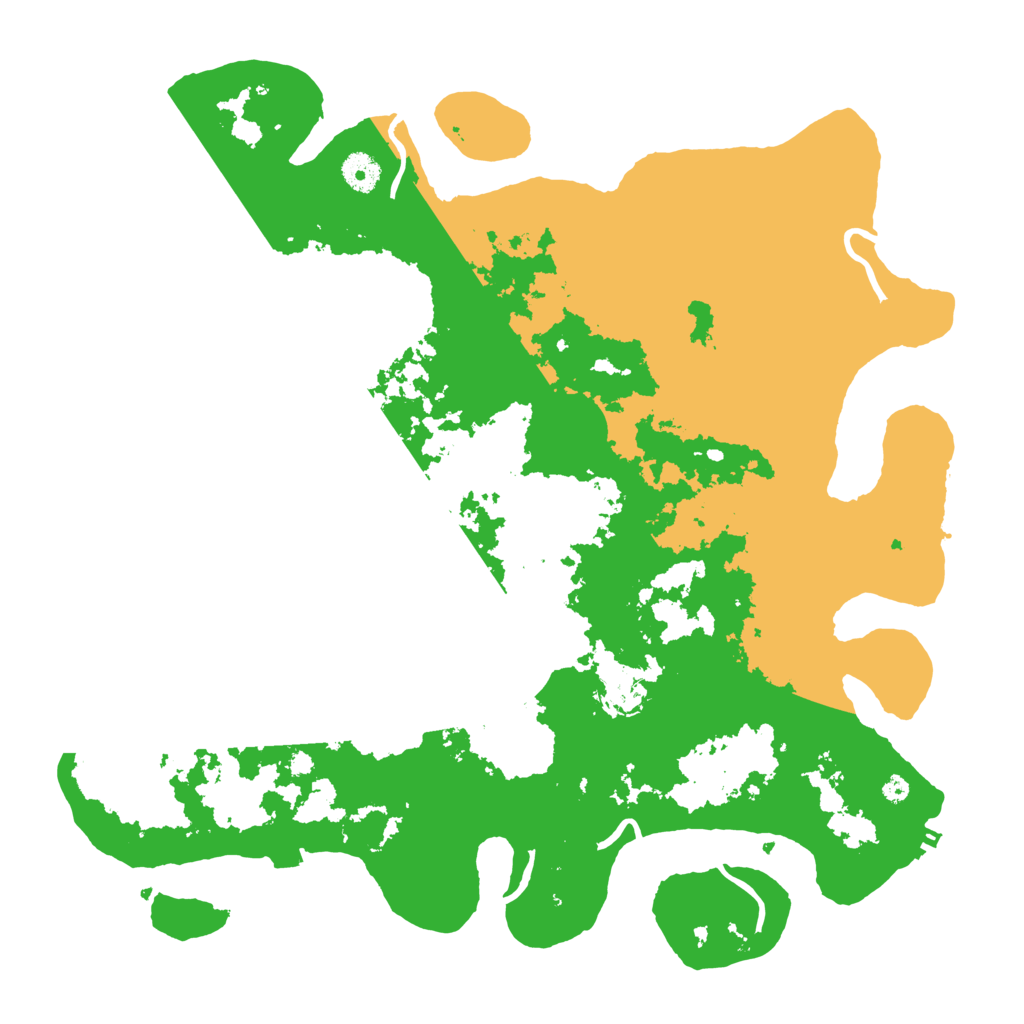 Biome Rust Map: Procedural Map, Size: 4050, Seed: 928419459