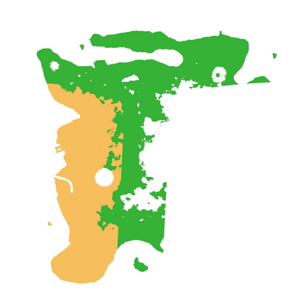 Biome Rust Map: Procedural Map, Size: 3000, Seed: 69314
